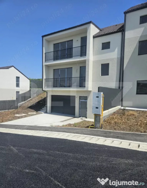 Casă nouă 4 camere | 130 m² utili + garaj | Teren 355 m²