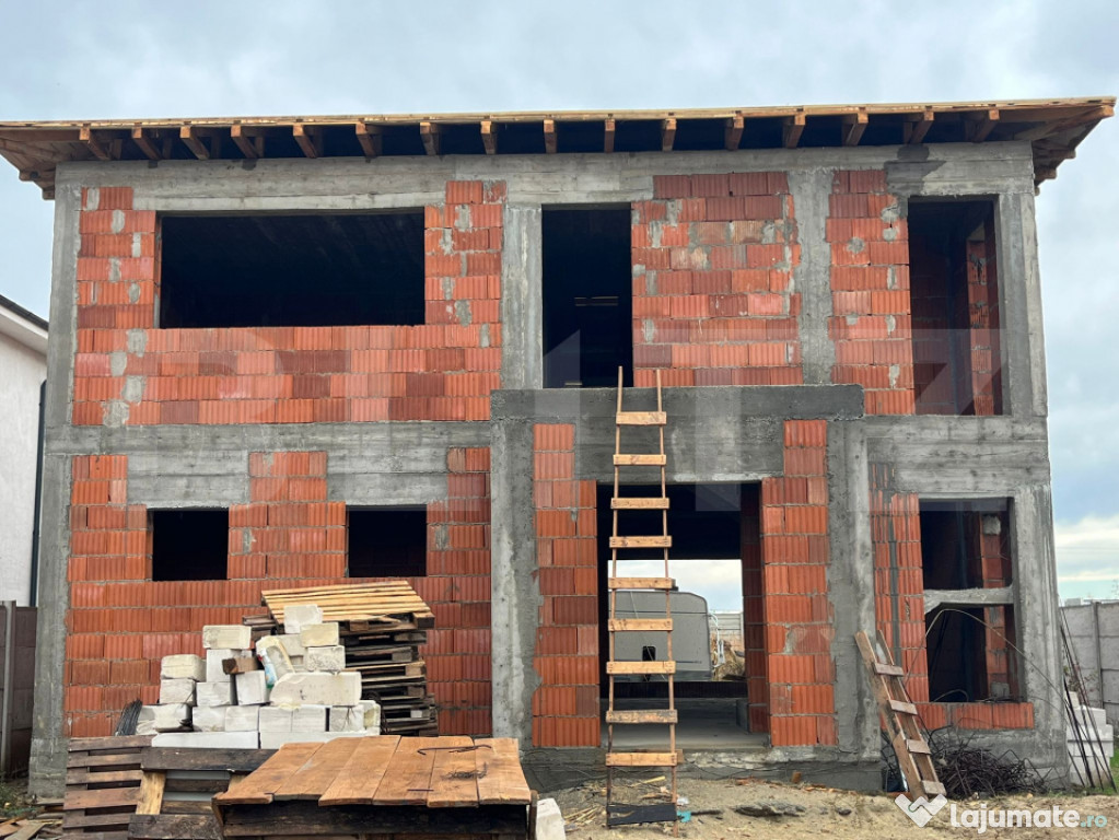 Casa P+1, constructie din caramida, 530 mp teren, Selgros