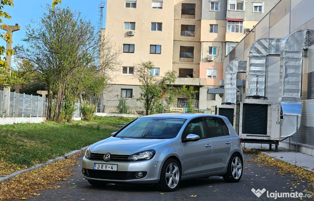 VW Golf 6 1.4TSI DSG AUTOMATA Parkassist Clima ÎncălzireScaune Pilot