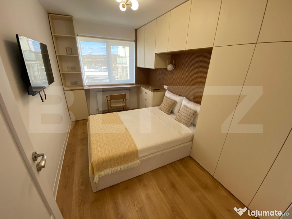 Apartament 2 camere, decomandat, etaj intermediar, la cheie,