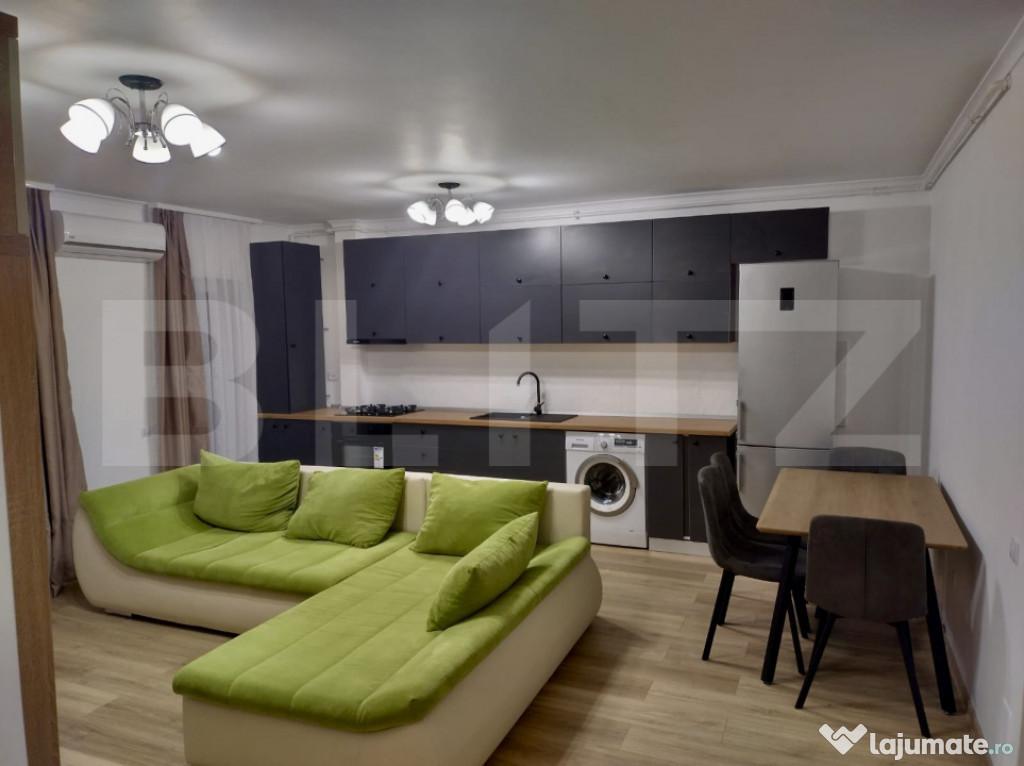 Apartament 2 camere, 60 mp, parcare, zona Teilor