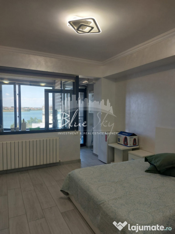 Studio modern cu vedere la lac- 3 min de Campusul Universita