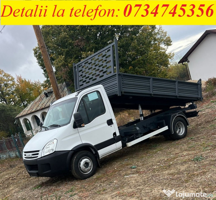 Iveco Daily 65C15, basculare pe 3 parti, 6.5 t, totul recondionat nou