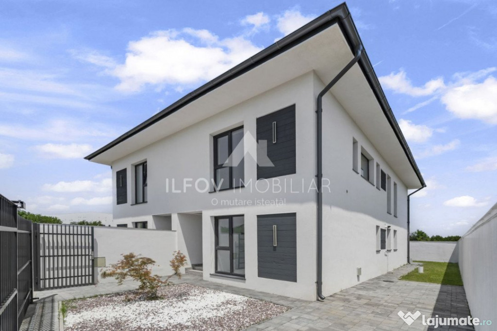 Casa tip duplex 134.6mp, lot225mp, 5 camere, toate utilitati