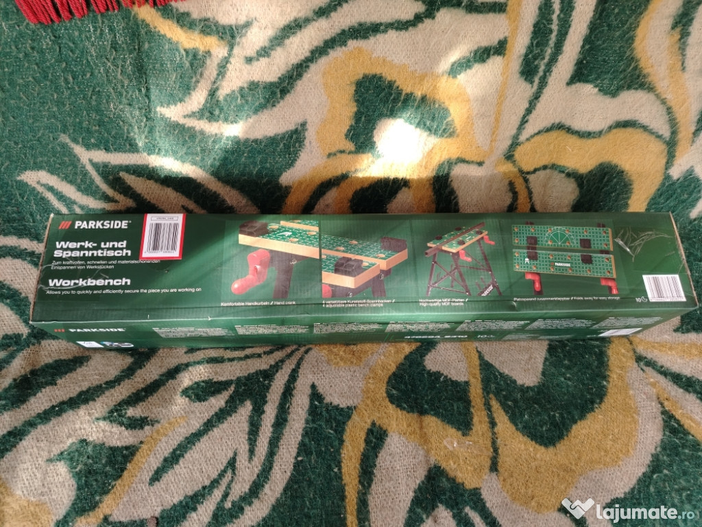 Masa de lucru Parkside noua la cutie