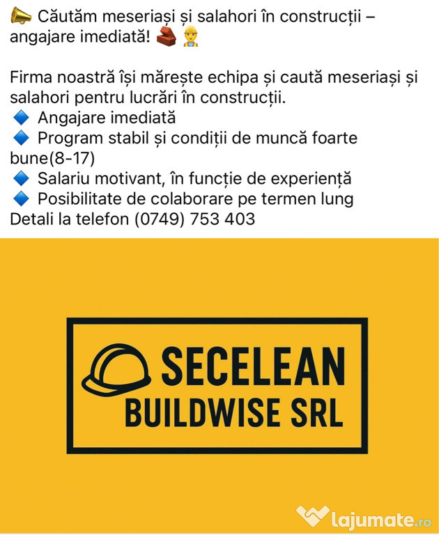 Caut tot ce e scris în descriere