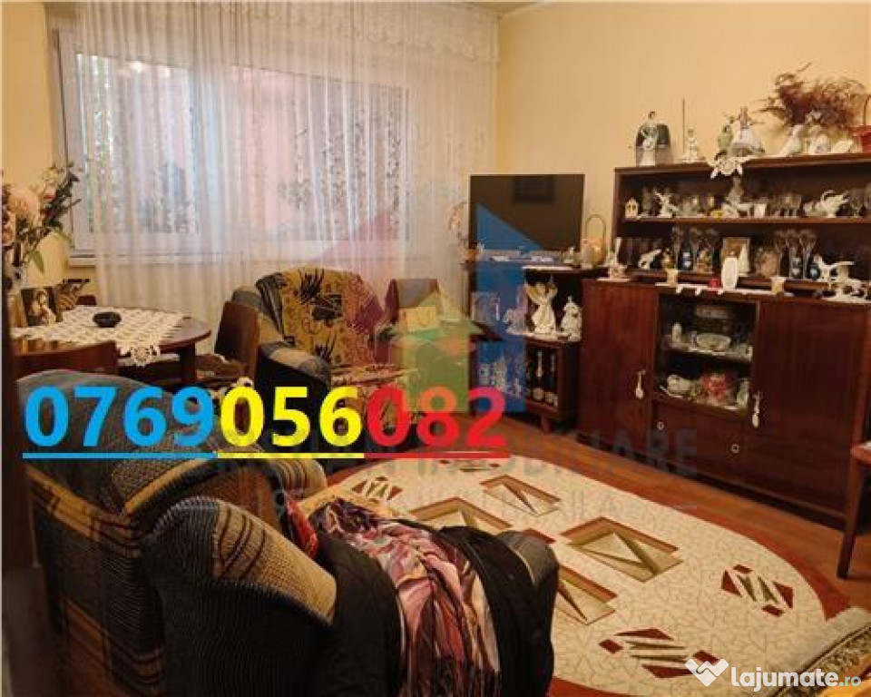 Etaj 1! Mobilat si Utilat, 2 camere confort 1 Decomandat, 57