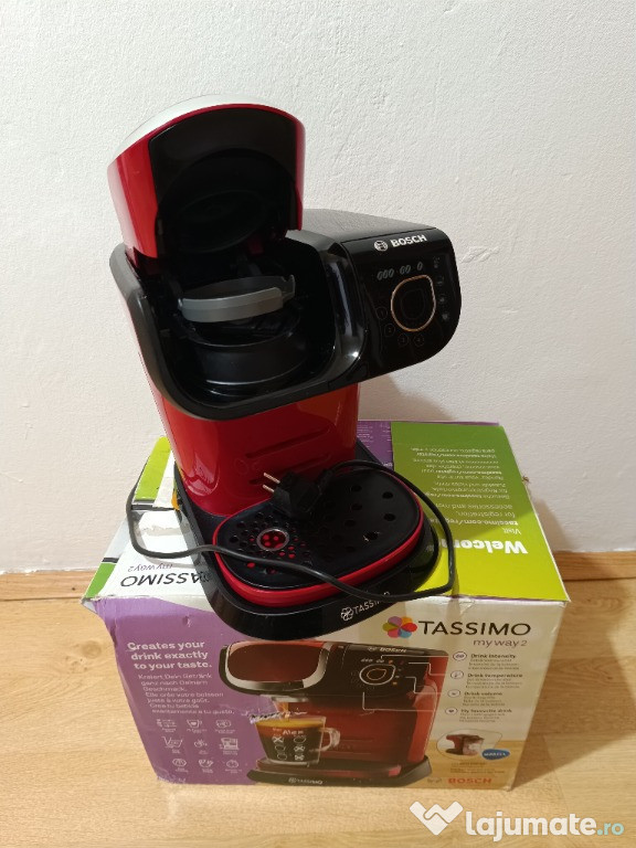 Espressor capsule BOSCH Tassimo My Way 2 TAS6503, 1.3l, 1500W, 15 bar,
