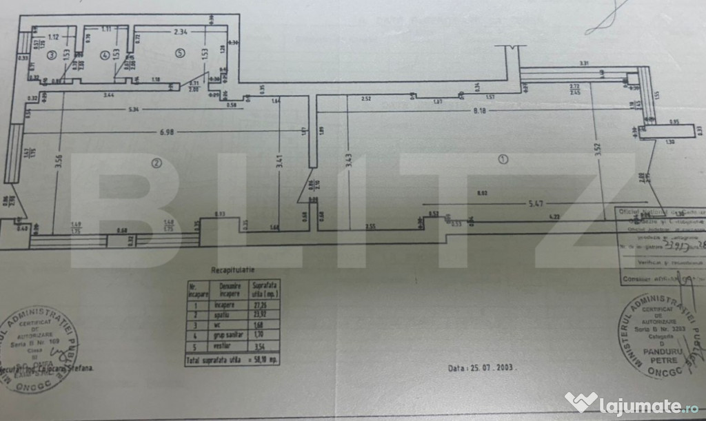 Spatiu comercial, 58 mp, cartier Rovine, zona Ibiza