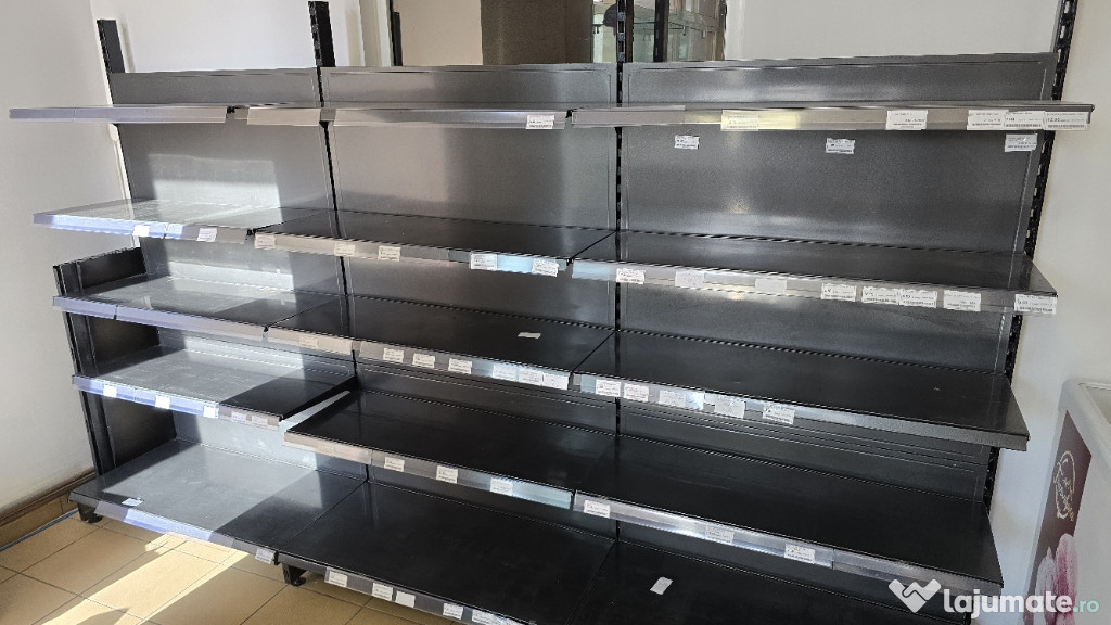 Vand rafturi metalice+ vitrine frigorifice