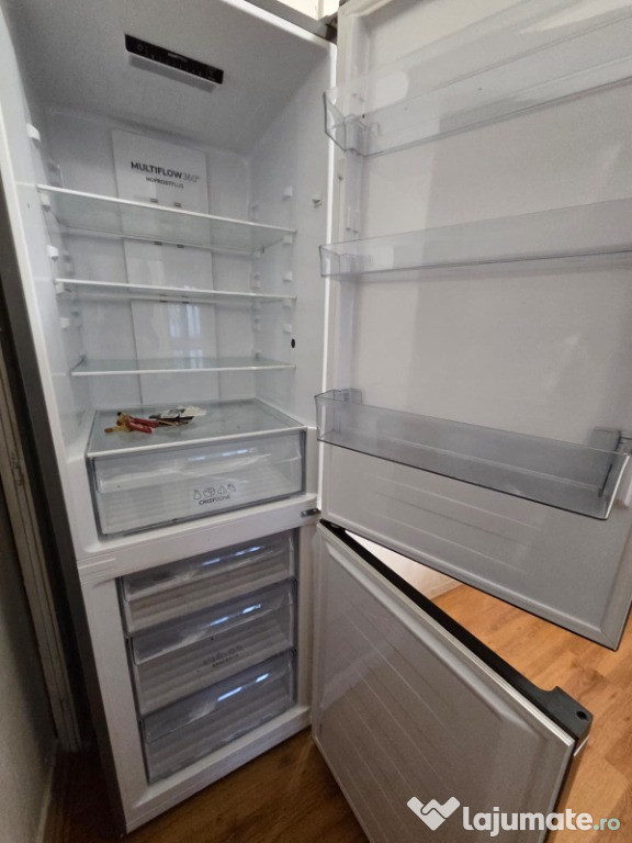 Combina frigorifica Gorenje NRK6191ES4, 302 L, NoFrost Plus