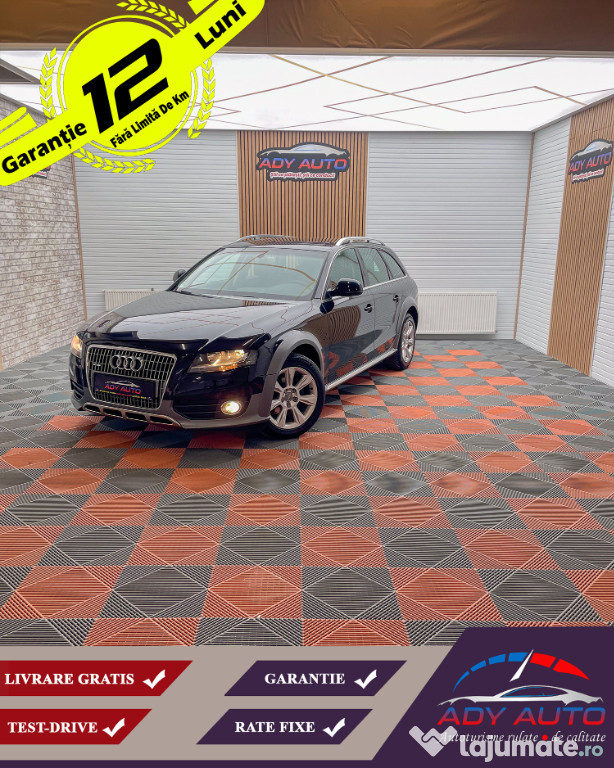 Audi A4 Allroad, Quattro (4x4), Garantie 12 luni,Buy-back, Rate-fixe