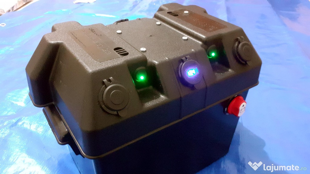 Statie incarcare Power station LIFEPO4 12V 600W USB Bluetooth MPPT