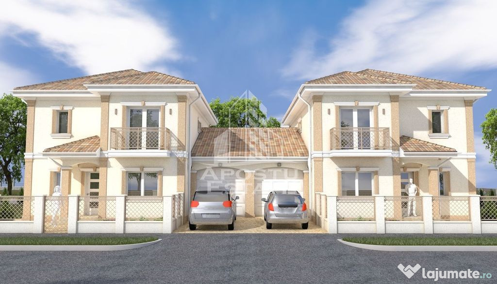 Duplex cu 5 camere, despartit prin garaj, zona Lidl, fini...