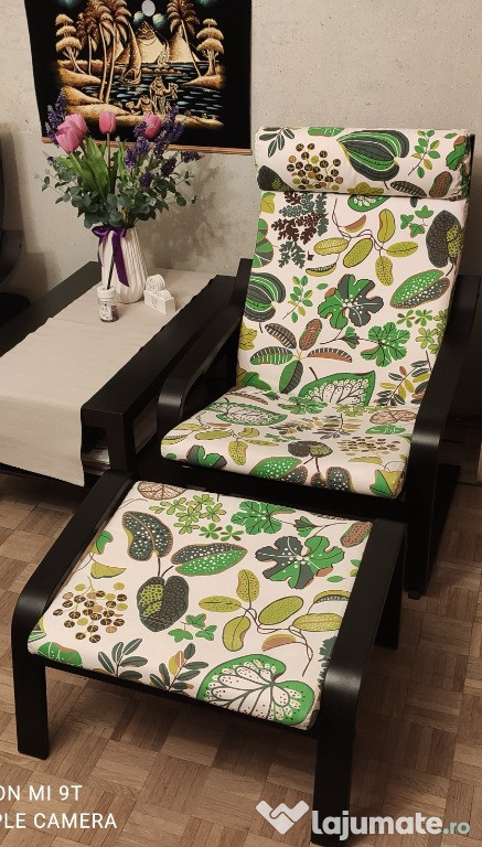 Fotoliu cu suport pentru picioare