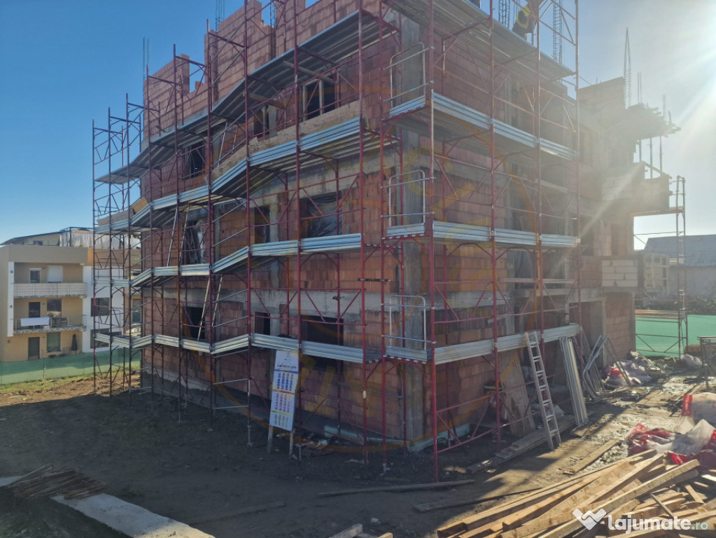 Apartament trei camere, str Campului , constructie 2025