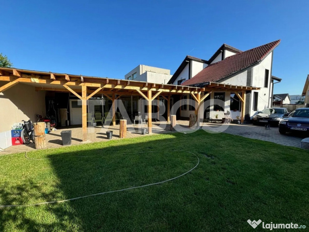 Casa individuala 4 camere cu teren generos si terasa inchisa