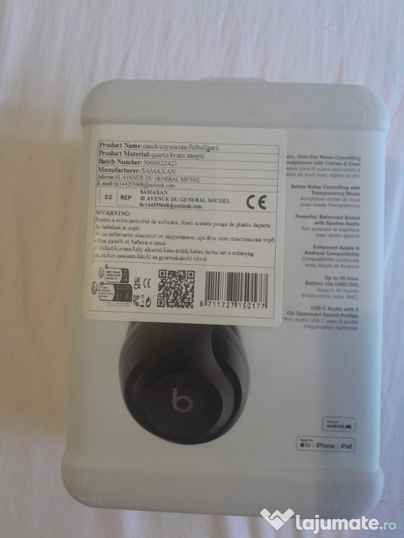 Casti audio over-ear bestseller studio pro