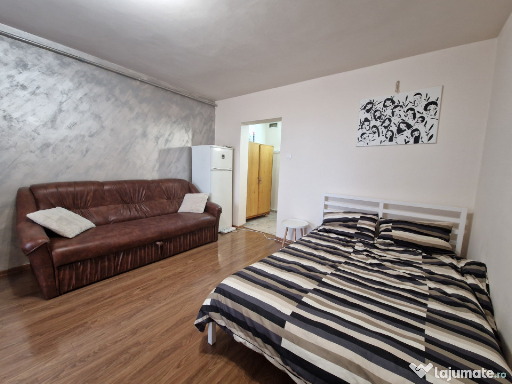 Garsonieră recent renovată, 30 mp, zona RFN