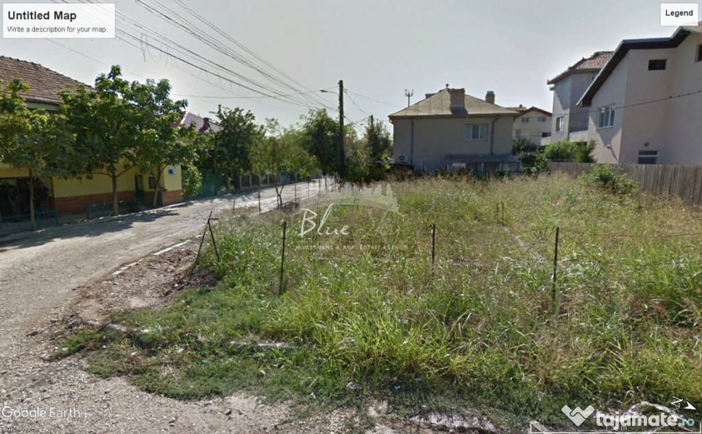 Teren 308 mp cu deschidere pe colt situat in Agigea