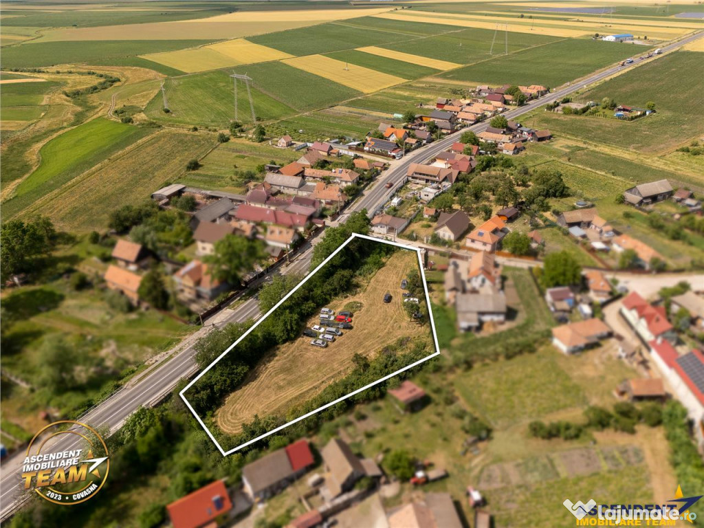 FILM! Teren intravilan 3.380 mp, in vecinatatea DN11,Santion