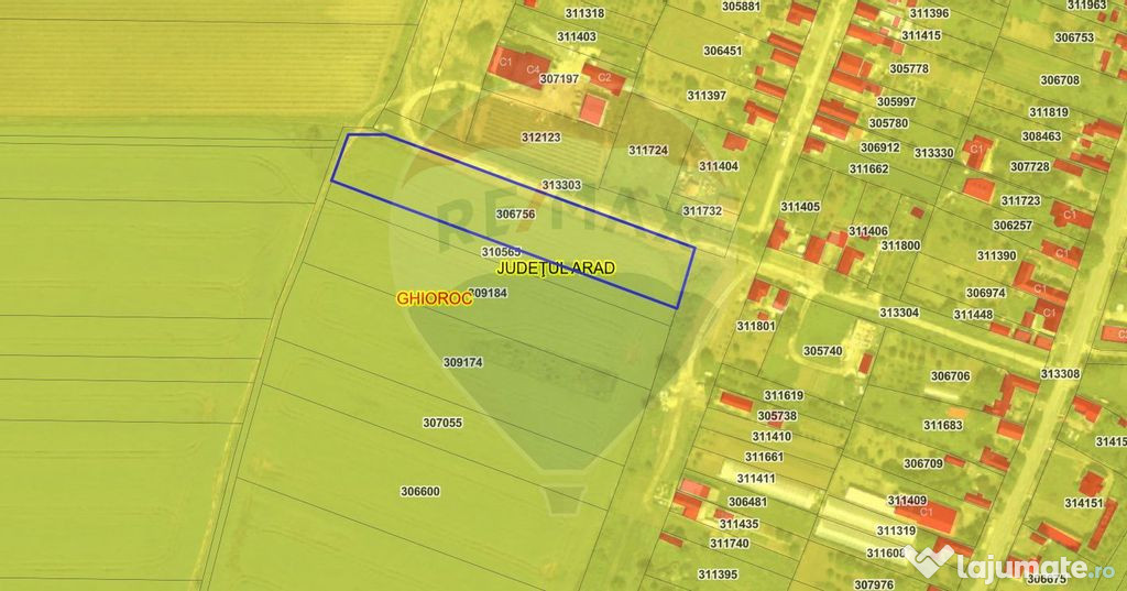 Teren 6,400mp Minis / Strada Traian Fidrich