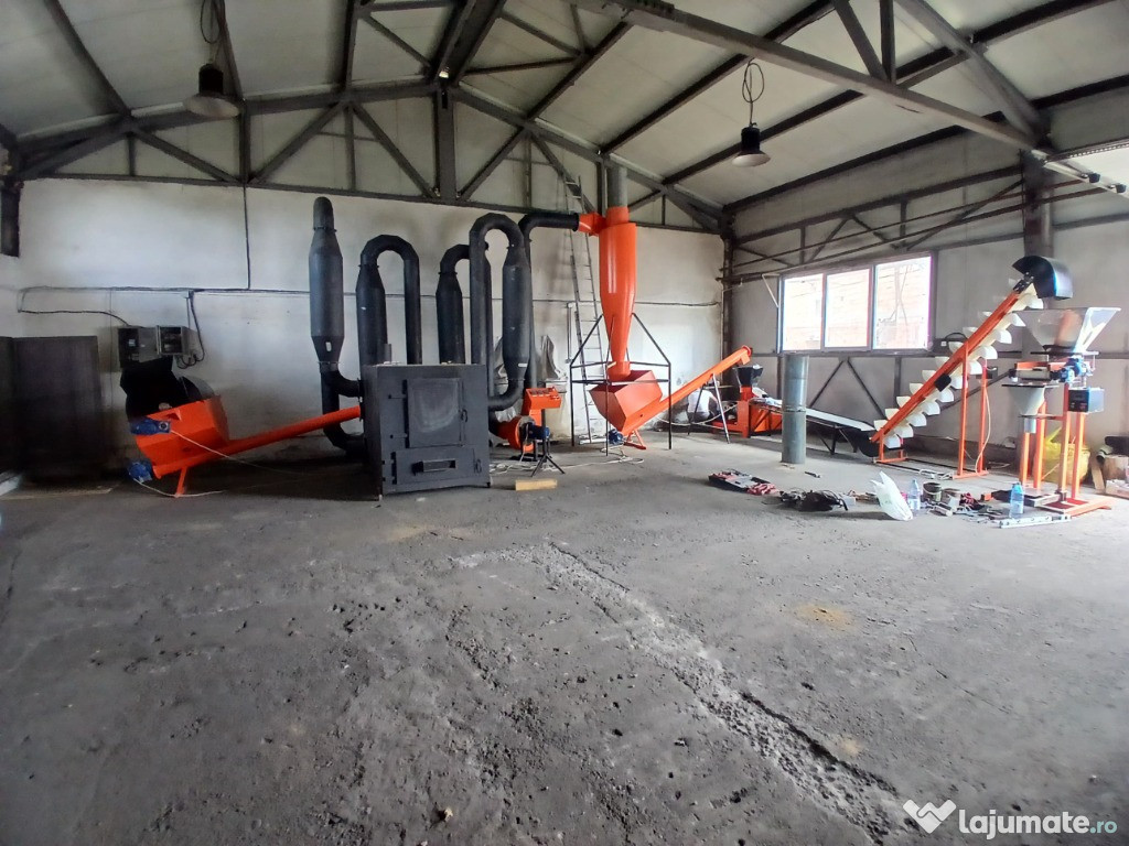 Vând linie producție peleți