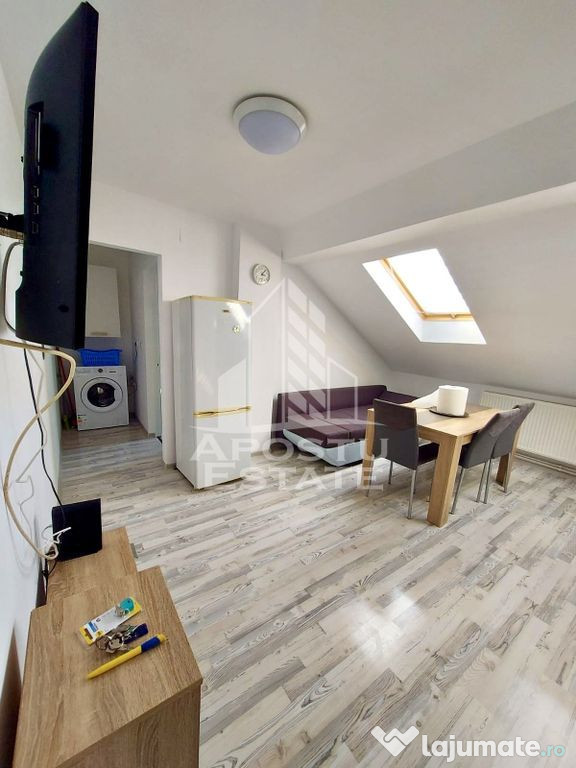 Apartament cu 2 camere, centrala proprie, zona Girocului