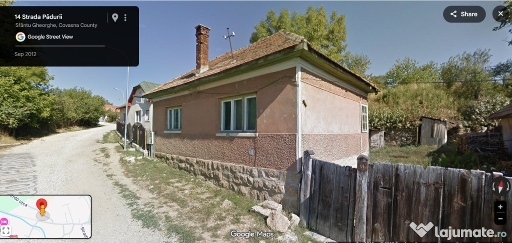Casa cu teren 493m str. Padurii sSf Gheorghe