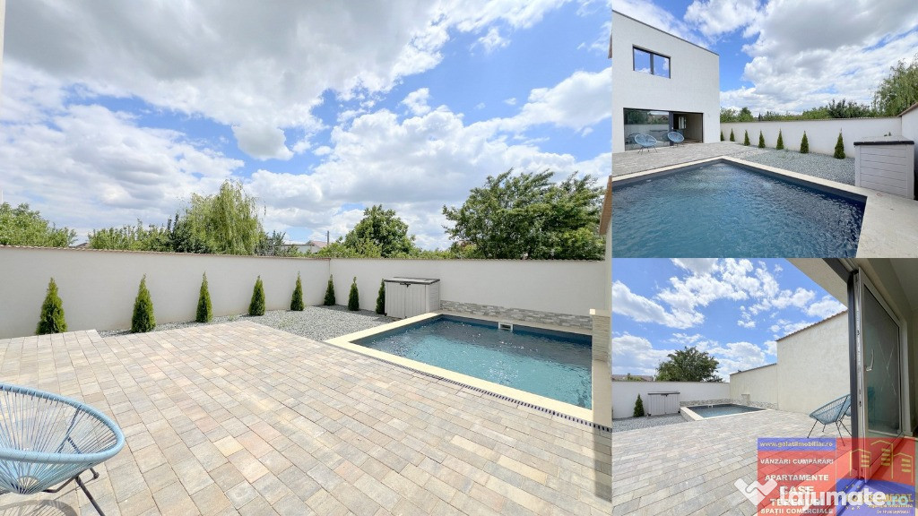 Casa cu piscina tip duplex Vanatori Hanul Vanatorului constructie 2023