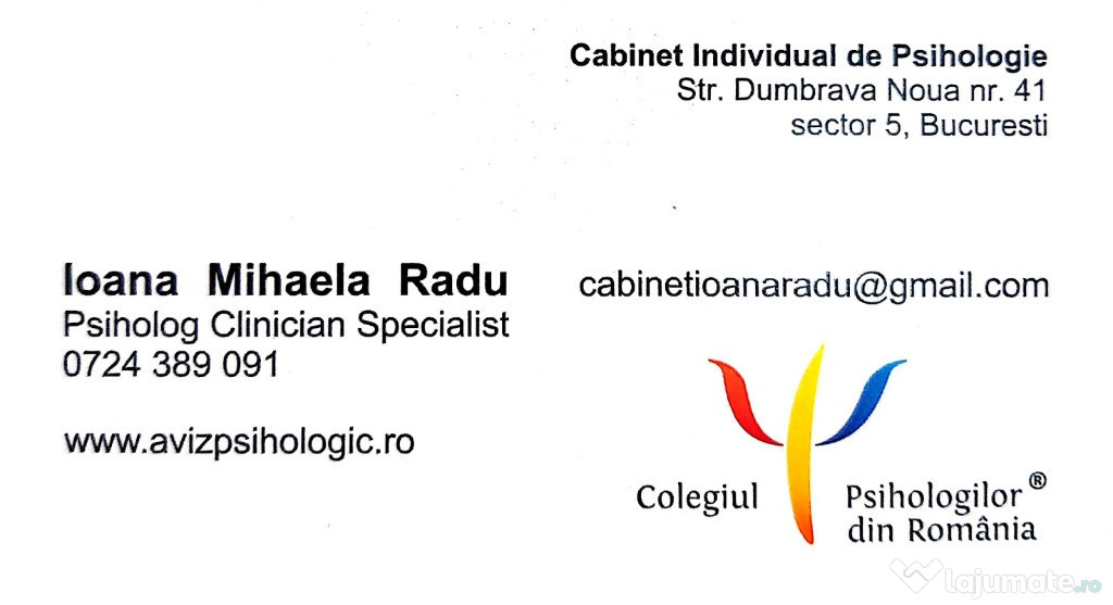 Examen psihologic MMSE, GAFS la domiciliu