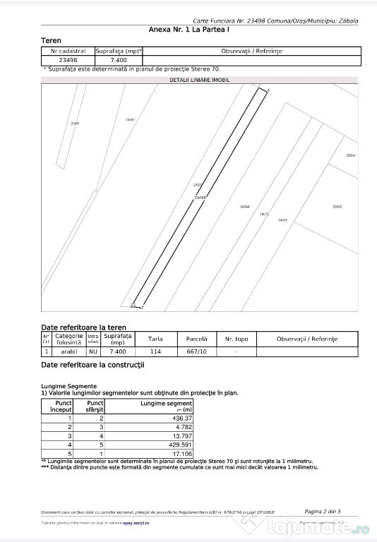 Vând teren agricol extravilan, suprafață 7.400 mp, Covasna