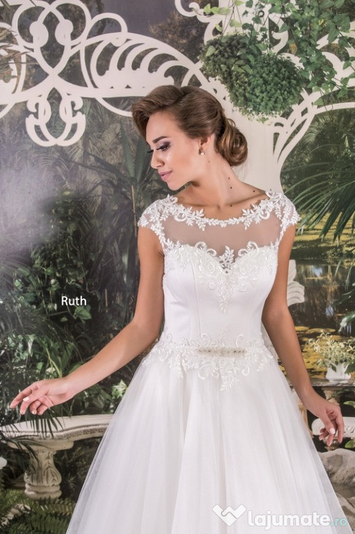 Rochie de mireasa model Ruth