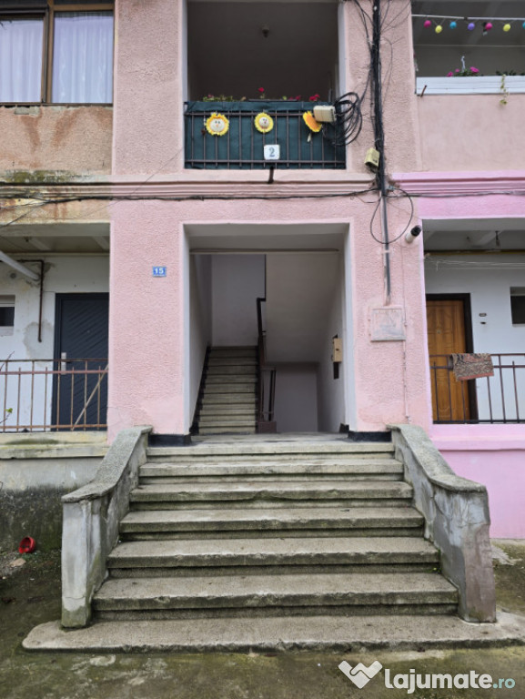 Garsoniera Savinesti spatioasa in zona curată