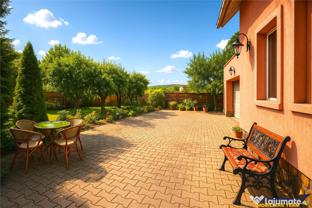 Casa nordica luminoasa,gata de mutat, garaj cald,spatiu de p