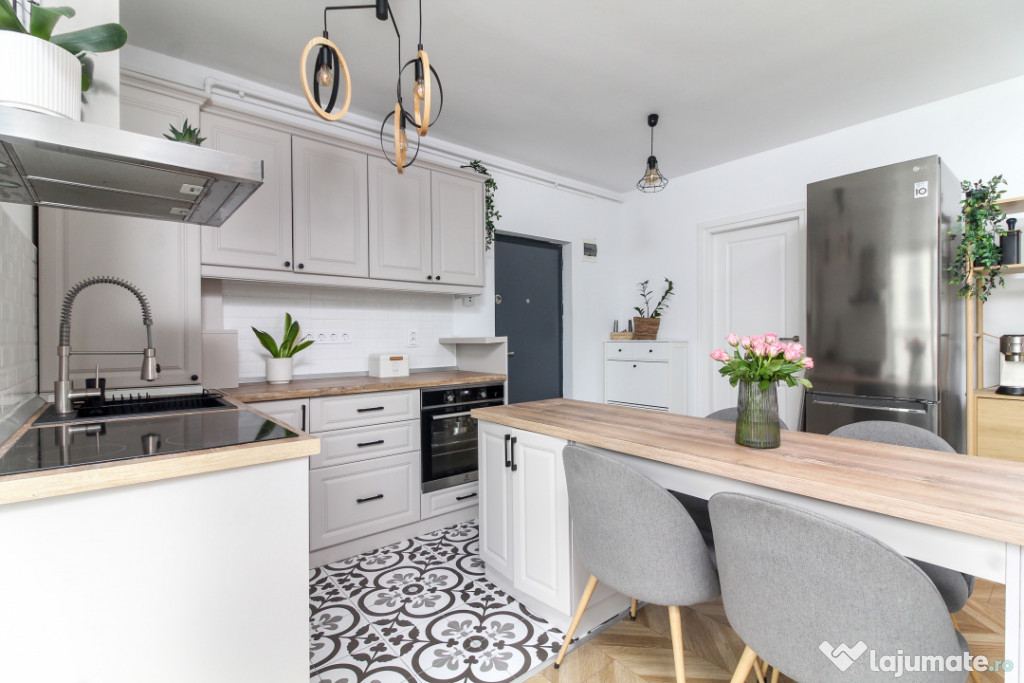 3 camere, etaj 2, Iris - Oasului, mobilat si utilat la cheie