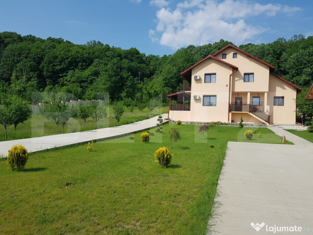 Vilă 327 mp, teren 3173 mp, Cobia