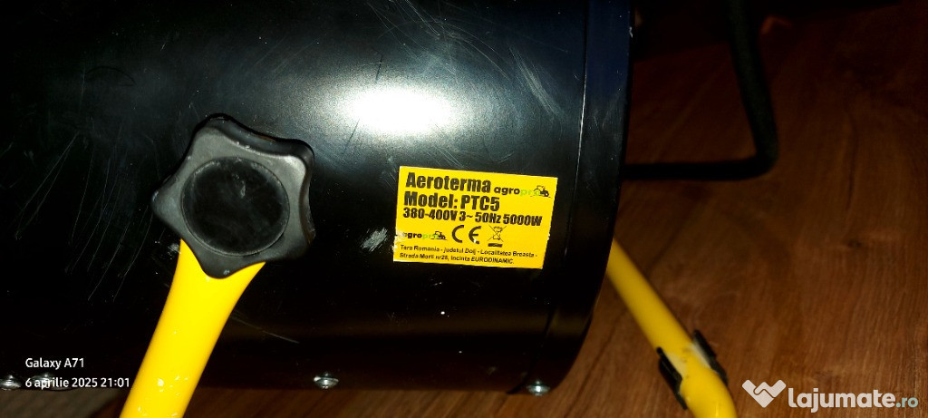 Vând aerotermă trifazica