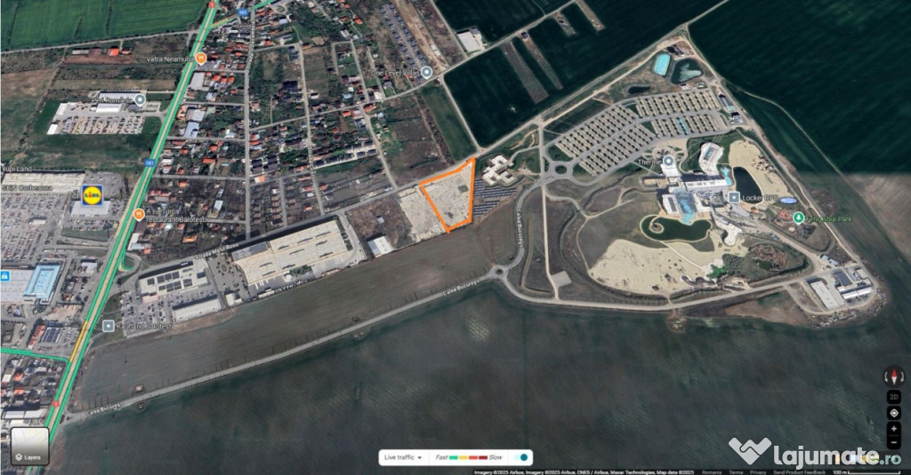 Teren de vanzare - betonat- pretabil industrial- Balotesti -