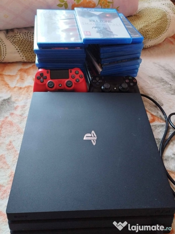 Vand ps4 impecabil cu 24 de jocurii