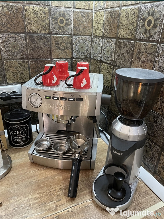 Espressor semi profesional graef + rasnita