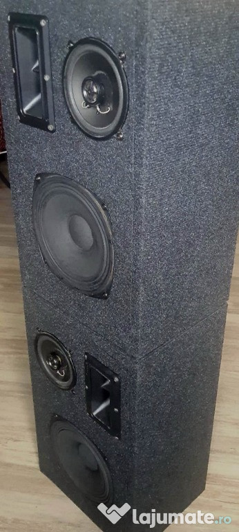 Incinte acustice de cameră pe 3 cai, 50 W / 4 Ohmi