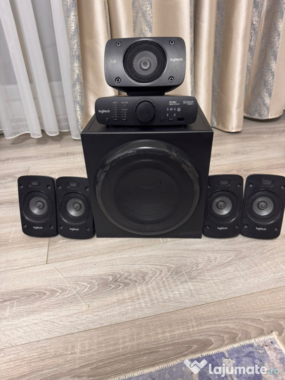 Sistem Boxe Logitech 5.1 Z906, 500W RMS