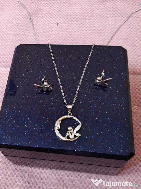 Set argint zane deosebit