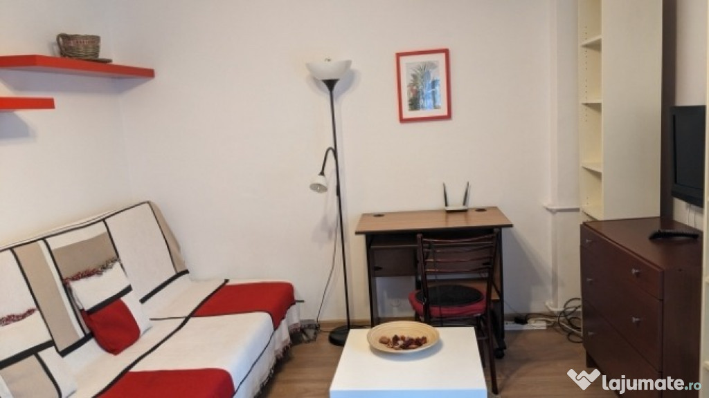 Inchiriez garsoniera cu balcon 32mp, Bucuresti, Titulescu, 280euro