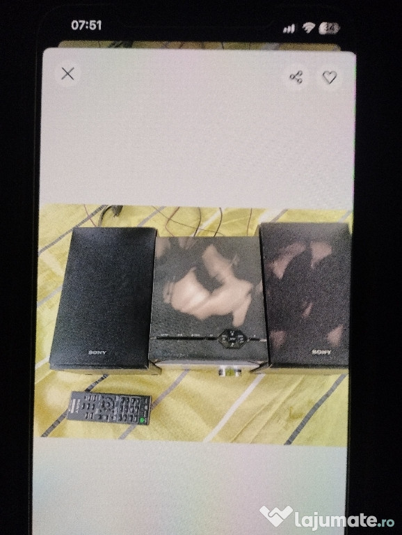 Vând minisistem Sony