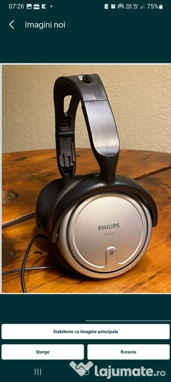 Casti audio 3.5mm Philips SHP2500,noi