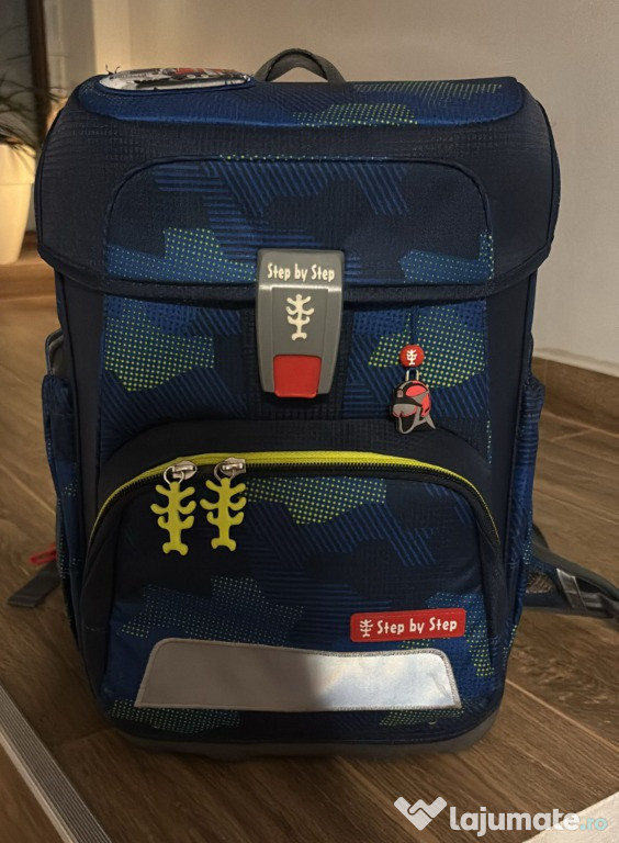 Ghiozdan Step by Step albastru