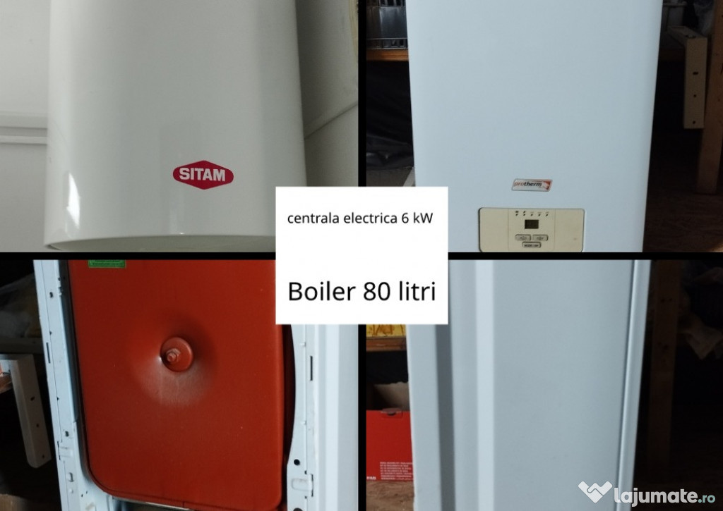 Centrala si Boiler electric