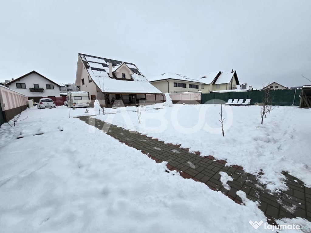 Casa individuala de vanzare teren 852 mp 5 camere 2 bai Seli